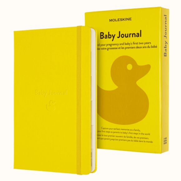 NWT Moleskine Baby Journal – Pregnancy & Baby's First 2 Years (English/French) - Picture 1 of 7